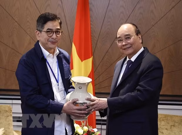 chu tich nuoc tiep chu tich phong thuong mai va cong nghiep indonesia hinh 2