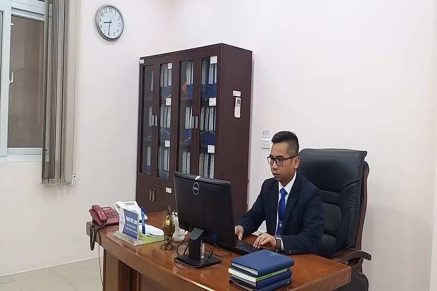 ky su pham duc linh nguoi lao dong tieu bieu cua cong ty dien luc bac kan hinh 1