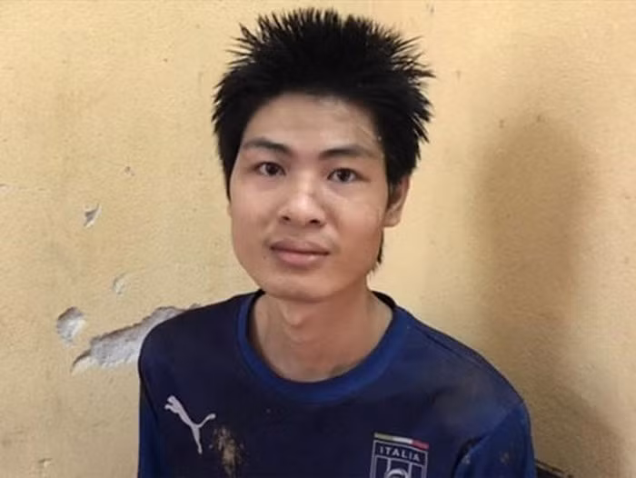 Đối tượng Đỗ Mãnh Chiểu Minh tại cơ quan điều tra. Ảnh: ANTĐ