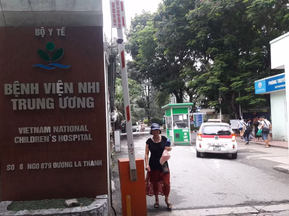 Bệnh viện Nhi Trung ương tại Hà Nội là công trình biểu tượng giữa Việt Nam và Thụy Điển. Ảnh: internet