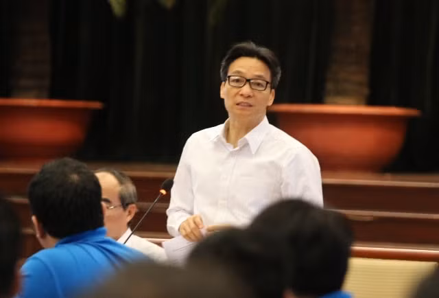 Phó Thủ tướng Vũ Đức Đam &nbsp;cần khơi dậy khát vọng trong DN - Ảnh: K. Đ. N