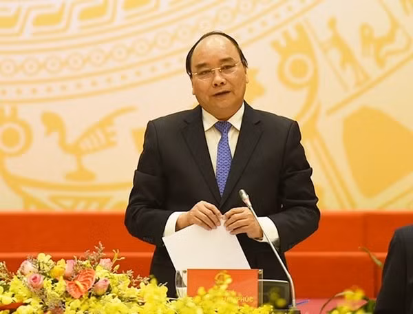 Thủ tướng Nguyễn Xuân Phúc. Ảnh: VGP