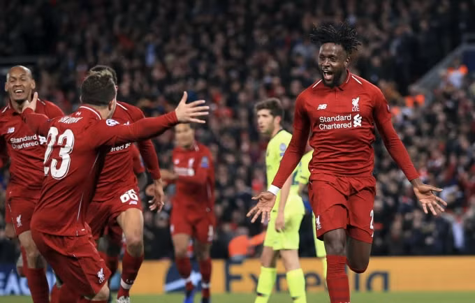 Liverpool nhấn chìm Barca tại thánh địa Anfield (ảnh Getty)
