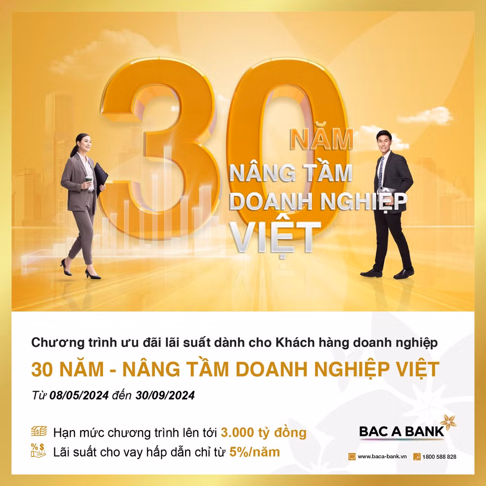 bac a bank uu tien lai suat cho khach hang doanh nghiep huong toi phat trien ben vung hinh 1