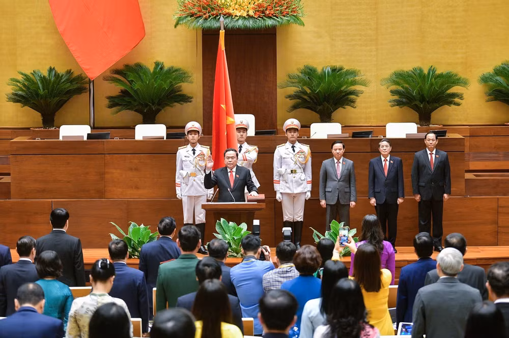 chu tich quoc hoi tran thanh man toi nguyen cong hien het suc minh phung su to quoc phuc vu nhan dan hinh 1