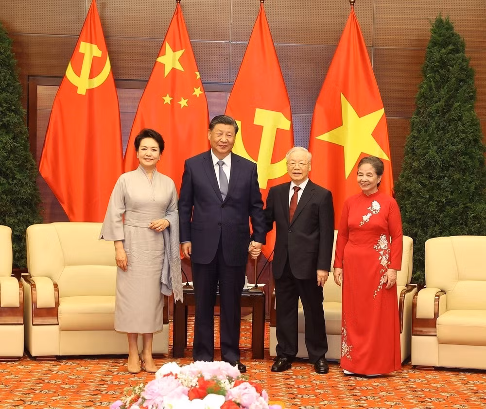 tong bi thu chu tich nuoc trung quoc tap can binh ket thuc tot dep chuyen tham cap nha nuoc toi viet nam hinh 1