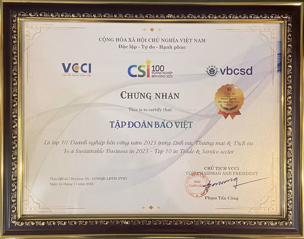 dung dau top 10 doanh nghiep ben vung viet nam lien tiep gan mot thap ky hinh 5
