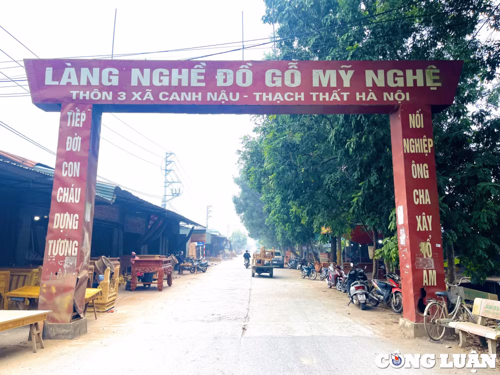 lang nghe do go canh nau noi tinh hoa do thu cong my nghe dat bac hinh 1