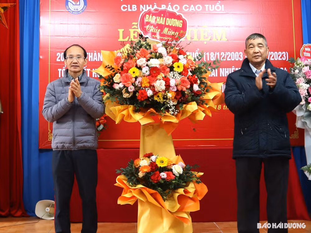 cau lac bo nha bao cao tuoi hai duong ky niem 20 nam thanh lap hinh 1