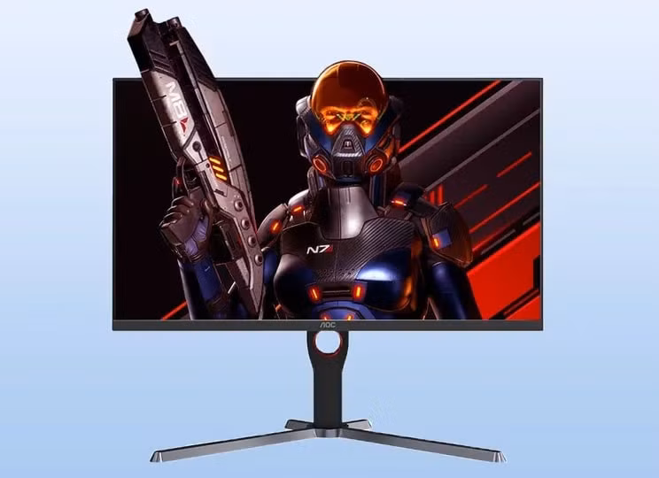 can canh u27g10 man hinh gaming moi nha aoc hinh 1