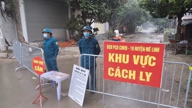 phat hien 3 ca f0 ha noi phong toa hon 1700 ho dan o huyen me linh hinh 1