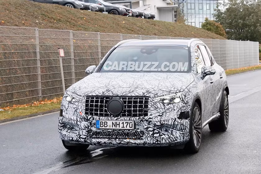 lan dau bat gap mercedes amg glc 45 dang chay thu nghiem hinh 1