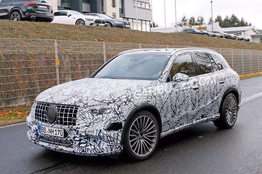 lan dau bat gap mercedes amg glc 45 dang chay thu nghiem hinh 2