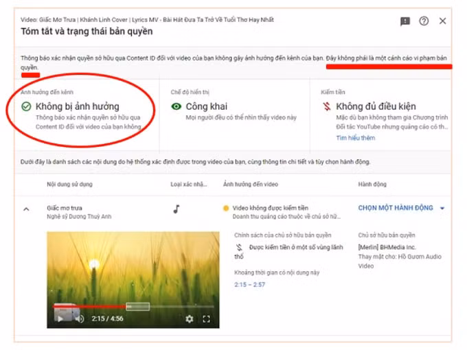 nhac si giang son co bi danh gay ban quyen ca khuc tren youtube hinh 1