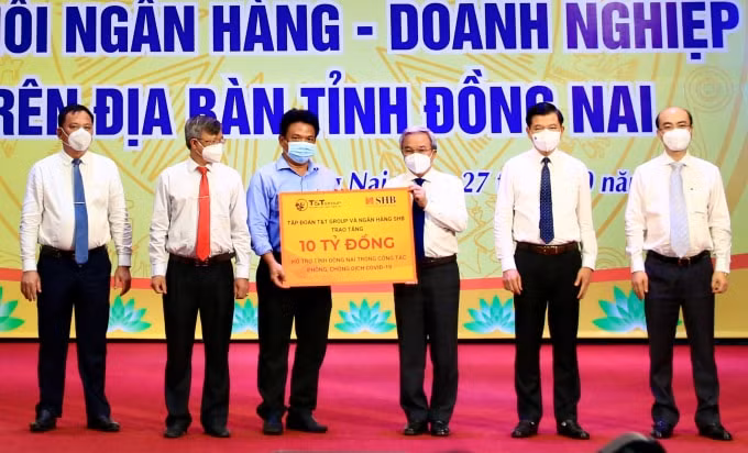 tt group va ngan hang shb ho tro gan 30 ty dong giup ninh thuan va dong nai chong dich hinh 1