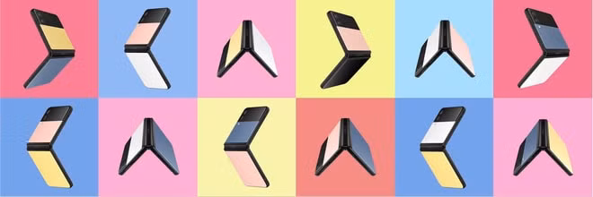samsung ra mat dien thoai galaxy z flip3 bespoke edition gia 1099 usd hinh 4