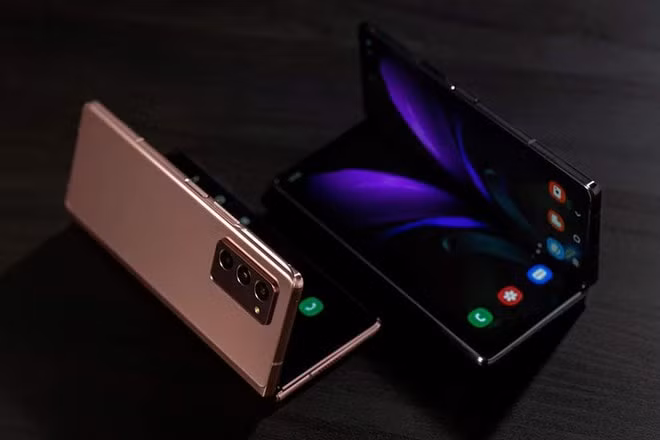 Hãng điện tử Samsung tiếp tục duy trì vị trí cao trên thị trường smartphone gập lại. Ảnh: internet.