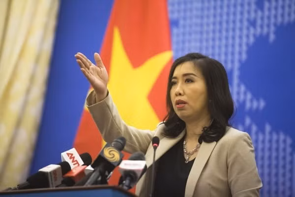 Người Phát ngôn Bộ Ngoại giao Lê Thị Thu Hằng