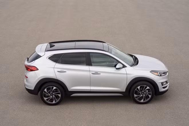 Hyundai Tucson cũng bị triều hồi vì lỗi phanh ABS. Ảnh: TL