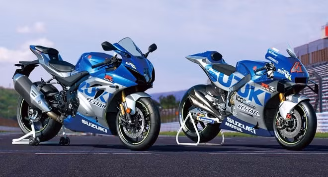 GSX-R1000R 100th Anniversary Limited Edition. Ảnh: TL