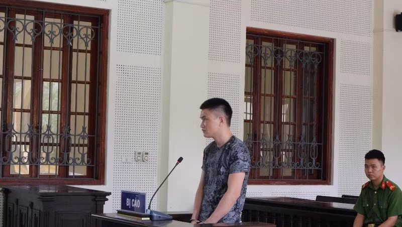 Hình ảnh bị cáo Nguyễn Đình Hòa. Ảnh: internet.