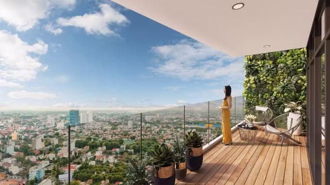 Các căn hộ tại C-Sky View đều sở hữu tầm nhìn hoàn hảo
