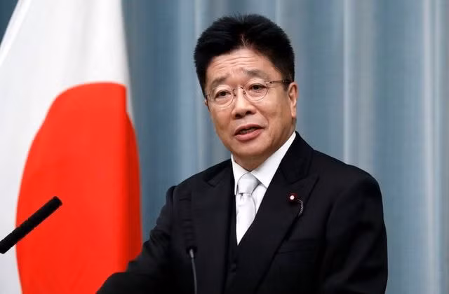 Bộ trưởng Y tế Nhật Bản Katsunobu Kato. Ảnh: Reuters