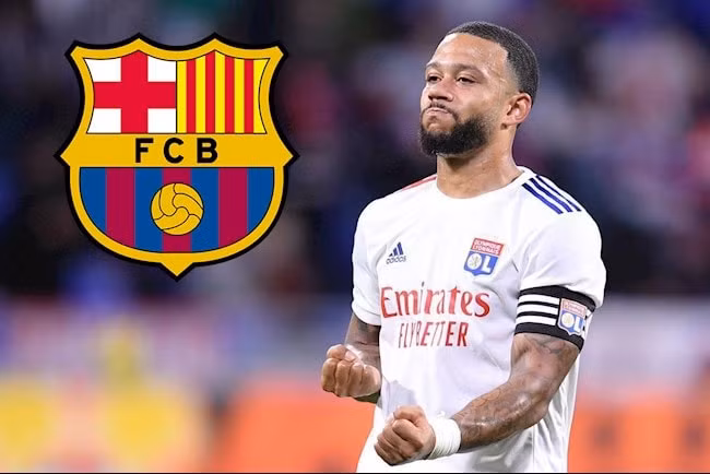 Tiền đạo Depay được Barca quan tâm nhất. Ảnh: internet.