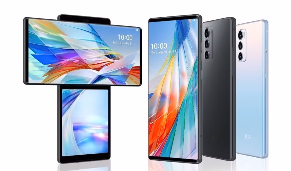 LG Wing sở hữu thiết kế màn hình xoay độc đáo. Ảnh: TL