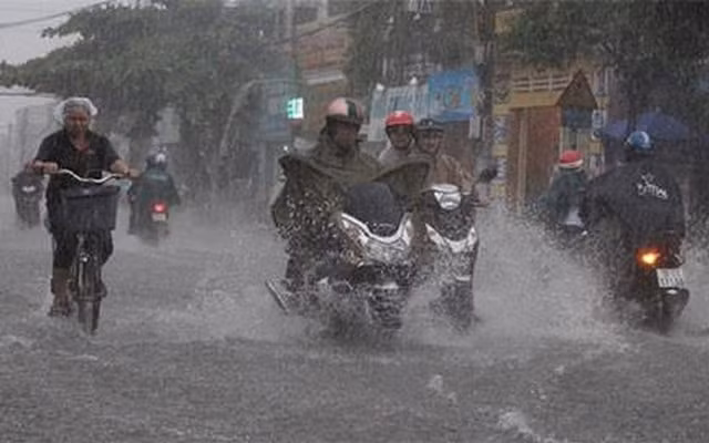 Ảnh hưởng siêu bão số 5 Noul, nhiều tỉnh thành có mưa lớn. Ảnh: TL.
