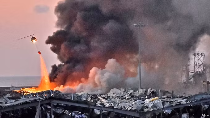 Đất nước này đã đổ vỡ trước khi cả vụ nổ kinh hoàng xảy ra. Ảnh: AFP