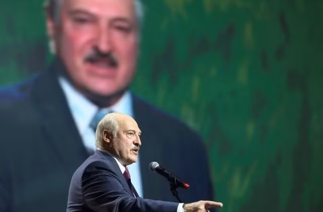 Tổng thống Belarus Alexander Lukashenko. Ảnh: Reuters