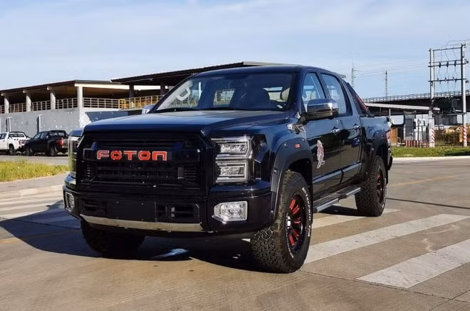 Sức mạnh của Da Jiang Jun vẫn thua kém mẫu F-150 Raptor. Ảnh: TL