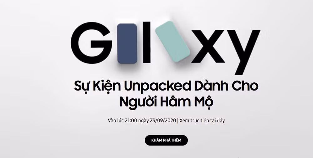 Sự kiện Unpacked sẽ được tổ chức vào ngày 23/9 tới đây. Ảnh: Samsung