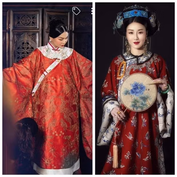 Một trang phục của Thanh Hằng ở hậu trường Quỳnh Hoa Nhất Dạ gây tranh cãi vì mang hơi hướng Mãn Thanh