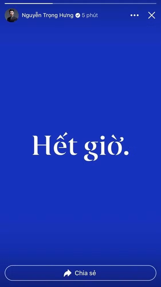 Trọng Hưng tuyên bố Âu Hà My đã 