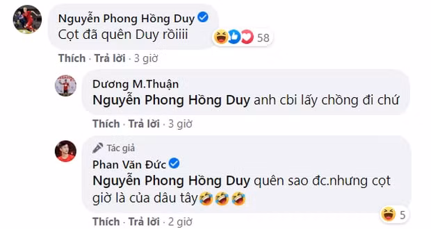 Nguyễn Phong Hồng Duy lầy lội chêu đùa. Ảnh: internet.