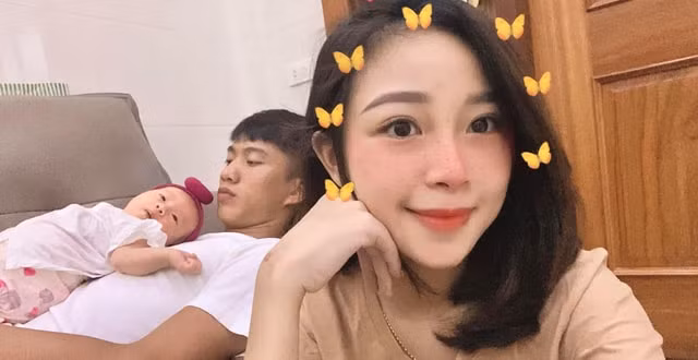 Một gia đình hạnh phúc của tuyển thủ Văn Đức. Ảnh: internet.