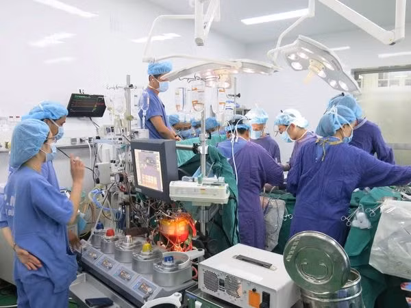 Kỷ thuật ghép tạng tại bệnh viện Việt Đức ghi nhận được nhiều kỷ lục mới (ảnh TL).