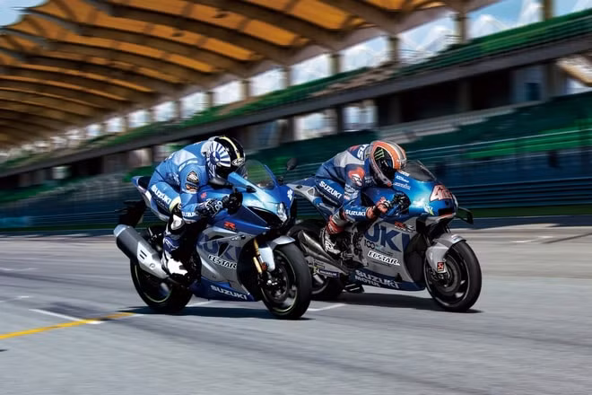 GSX-R1000R 100th Anniversary Limited Edition. Ảnh: TL