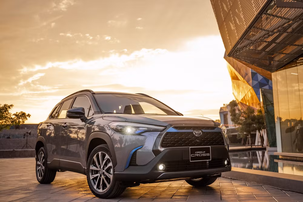 Mẫu xe Corolla Cross mới đang được nhiều người dùng quan tâm. Ảnh: Toyota Việt Nam