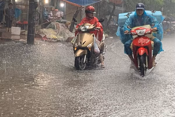 Hà Nội, Đông Bắc Bộ, Bắc Trung Bộ mưa to đến rất to. (Ảnh minh họa: vietnamnet)