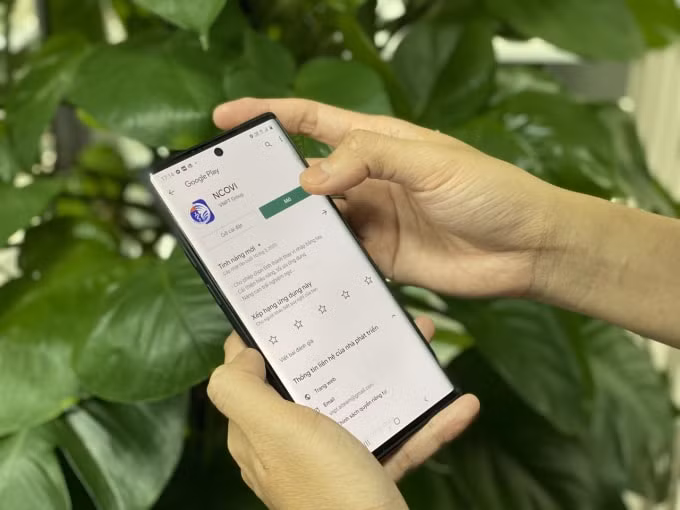 Ứng dụng NCOVI của VNPT đoạt giải bạc dành cho ứng dụng khai báo y tế.