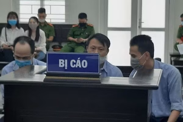 Hình ảnh các bị cáo tại tòa. Ảnh: internet.