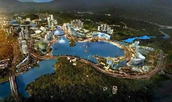 Phối cảnh dự án khu phức hợp nghỉ dưỡng, giải trí cao cấp có casino tại khu kinh tế Vân Đồn
