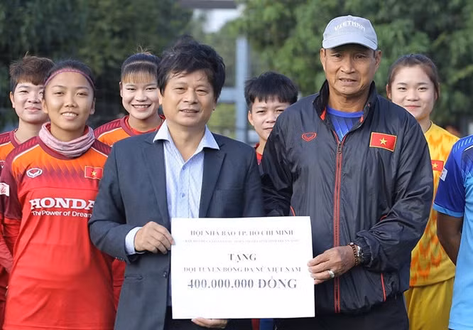 Đội tuyển bóng đá nữ Việt Nam đã có thành tích xuất sắc tại Seagames 30 vừa qua. Ảnh: Ngô Nhung