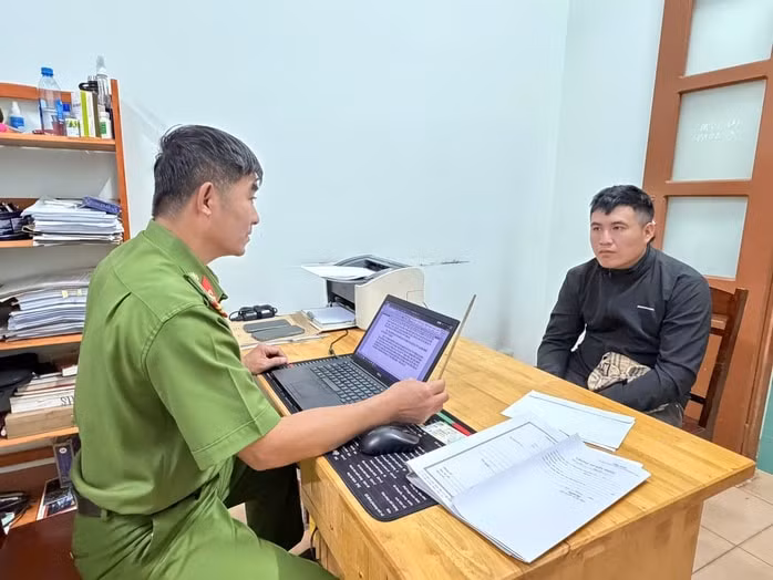 Công an làm việc với đối tượng Phạm Ngọc Khánh tại Đắk Lắk
