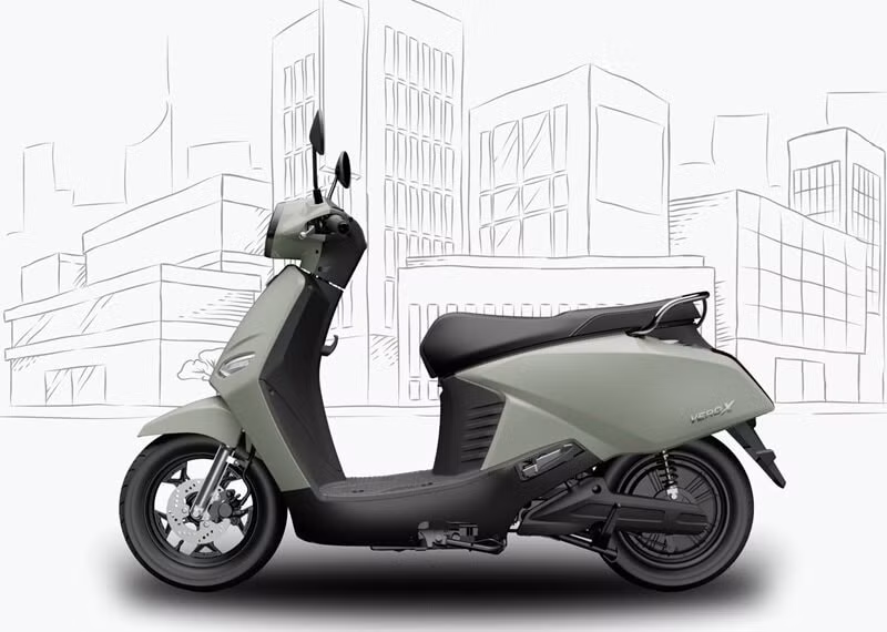 Xe máy điện VinFast Vero X với thiết kế góc cạnh