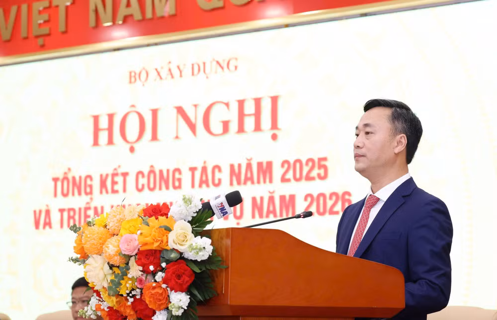 TT BXD Nguyễn Việt Hùng đọc báo cáo TK Bộ