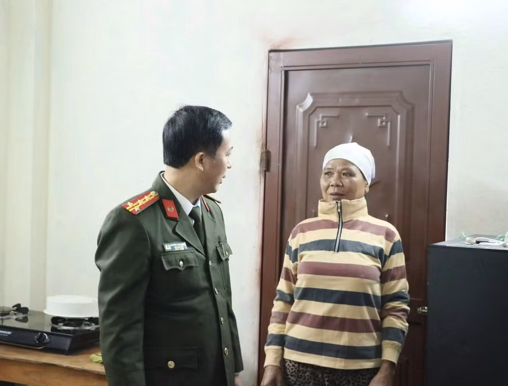 Căn nhà mới hoàn thành giúp gia đình bà Lộc ổn định nơi ở